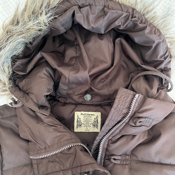 NWOT Ruff Hewn Puffer Coat - Picture 6 of 6